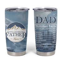 Gifts For Dad Tumbler Cup It's Not A Dad Bod It's A Father Figure - Wonder Print Shop