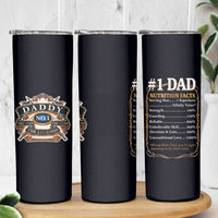 Best Dad Ever Skinny Tumbler No.1 Dad The Man The Myth