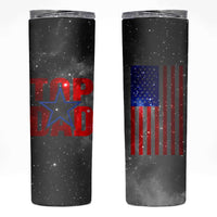 Top Dad Skinny Tumbler American Patriotic Gifts For Dad
