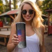 Top Dad Skinny Tumbler American Patriotic Gifts For Dad