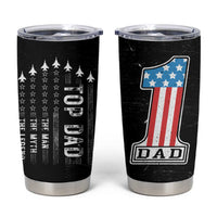 Gifts For Dad Tumbler Cup Top Dad American Patriotic