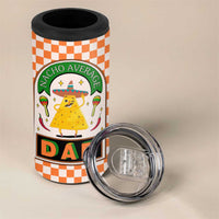 Best Dad Ever 4 in 1 Can Cooler Tumbler Nacho Average Dad Spanish Funny Gifts For Dad - Wonder Print Shop