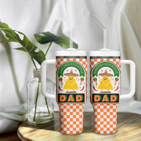 Best Dad Ever Tumbler With Handle Nacho Average Dad Spanish Funny Gifts For Dad - Wonder Print Shop
