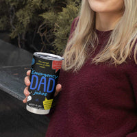 Funny Gifts For Dad Tumbler Cup Emergency Dad Jokes