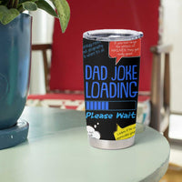 Funny Gifts For Dad Tumbler Cup Emergency Dad Jokes