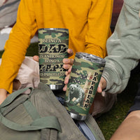 Papabear Best Dad Ever Tumbler Cup Being A Dad Is An Honor Being A Papa Is Priceless - Wonder Print Shop