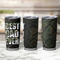 Best Dad Ever Camo Tumbler Cup - Wonder Print Shop