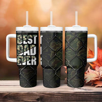 Best Dad Ever Camo Tumbler With Handle - Wonder Print Shop
