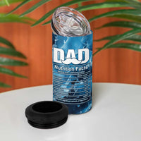 Gifts For Dad 4 in 1 Can Cooler Tumbler World's Coolest Dad No.1 Dad - Wonder Print Shop