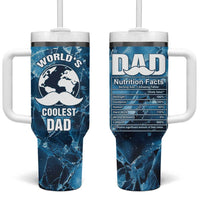 Gifts For Dad Tumbler With Handle World's Coolest Dad No.1 Dad - Wonder Print Shop