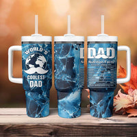 Gifts For Dad Tumbler With Handle World's Coolest Dad No.1 Dad - Wonder Print Shop
