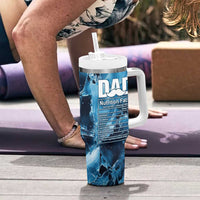 Gifts For Dad Tumbler With Handle World's Coolest Dad No.1 Dad - Wonder Print Shop