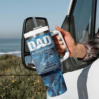 Gifts For Dad Tumbler With Handle World's Coolest Dad No.1 Dad - Wonder Print Shop