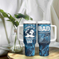 Gifts For Dad Tumbler With Handle World's Coolest Dad No.1 Dad - Wonder Print Shop