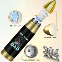 Gifts For Fishing Dad Bullet Tumbler Reel Cool Dad