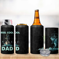 Gifts For Fishing Dad 4 in 1 Can Cooler Tumbler Reel Cool Dad - Wonder Print Shop