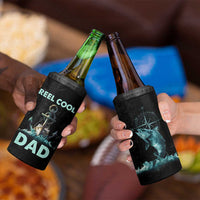 Gifts For Fishing Dad 4 in 1 Can Cooler Tumbler Reel Cool Dad - Wonder Print Shop
