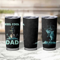 Gifts For Fishing Dad Tumbler Cup Reel Cool Dad - Wonder Print Shop