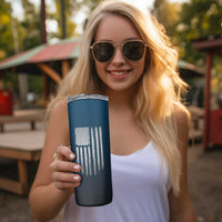 Funny Birthday Gifts Skinny Tumbler Weird Being The Same Age As Old People - Wonder Print Shop