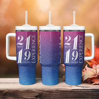 Funny Birthday Gifts Tumbler With Handle 21 With 19 Years Experience - Wonder Print Shop