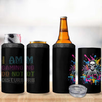 Funny Gamer 4 in 1 Can Cooler Tumbler I Am Gaming Do Not Disturb - Wonder Print Shop