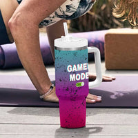 Funny Gamer Tumbler With Handle I Paused My Game To Be Here - Wonder Print Shop