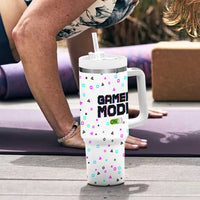 Gifts For Gamer Tumbler With Handle Gamer Mode On Gaming Teenage Boys Men - Wonder Print Shop