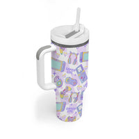 Funny Gifts For Gamer Girl Tumbler With Handle - Wonder Print Shop