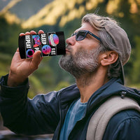 Personalized Gamer 4 in 1 Can Cooler Tumbler Custom Name Eat Sleep Gaming Repeat - Wonder Print Shop