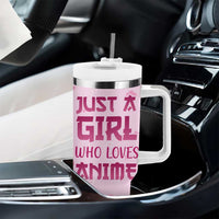 Anime Lover Gifts for Girls Tumbler With Handle Just A Girl Who Loves Anime - Wonder Print Shop