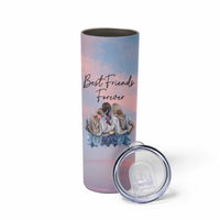 Friendship Gifts Skinny Tumbler Best Friends Forever - Wonder Print Shop