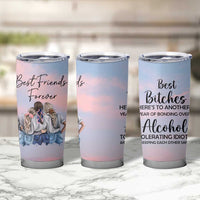 Friendship Gifts Tumbler Cup Best Friends Forever - Wonder Print Shop