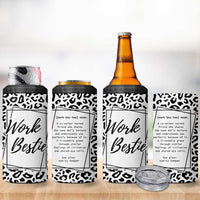 Gifts for Coworker 4 in 1 Can Cooler Tumbler Work Bestie Definition - Wonder Print Shop