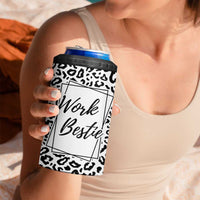 Gifts for Coworker 4 in 1 Can Cooler Tumbler Work Bestie Definition - Wonder Print Shop