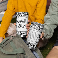 Gifts for Coworker Tumbler Cup Work Bestie Definition - Wonder Print Shop