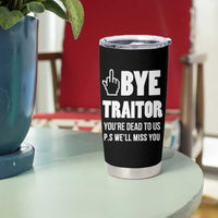Funny Coworker Leaving Gifts Tumbler Cup Goodbye Traitor You're Dead To Us - Wonder Print Shop