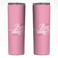Gifts for Female Boss Skinny Tumbler Best Boss Lady Ever - Wonder Print Shop