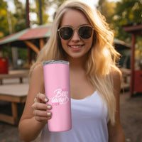 Gifts for Female Boss Skinny Tumbler Best Boss Lady Ever - Wonder Print Shop