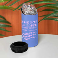 Valentines Day Gifts 4 in 1 Can Cooler Tumbler In Case I Don't Say It Enough I Love You