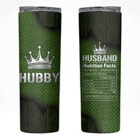 Gifts for Husband Skinny Tumbler Hubby Valentine Anniversary Birthday