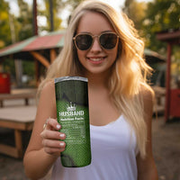 Gifts for Husband Skinny Tumbler Hubby Valentine Anniversary Birthday