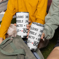 Funny 80th Birthday Tumbler Cup Happy 1944 80 Years Old Birthday Gifts - Wonder Print Shop