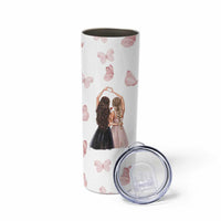 Bestie Skinny Tumbler We'll Be Friends Until We're Old And Senile Then We'll Be New Best Friends - Wonder Print Shop