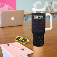 Chemistry Coffee Tumbler With Handle Caffeine Science Chemistry Teacher Gift