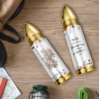 Christian Gifts for Women Faith Bullet Tumbler Encouragement Inspirational Flower Mothers Day Bible Gift