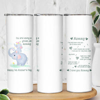 New Mom Skinny Tumbler Happy 1st Mother's Day Gifts for First Time Mothers - Wonder Print Shop