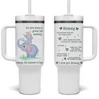 New Mom Tumbler With Handle Happy 1st Mother's Day Gifts for First Time Mothers - Wonder Print Shop
