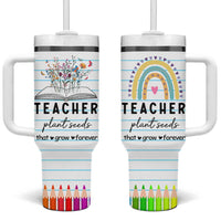 Best Teacher Appreciation Gifts Tumbler With Handle Helping Little Minds Grow Forever