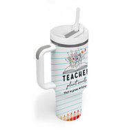 Best Teacher Appreciation Gifts Tumbler With Handle Helping Little Minds Grow Forever
