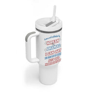Funny Korean Drama Fan Tumbler With Handle I Am Not Addicted To Korean Drama Humor Fan Gifts - Wonder Print Shop